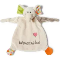 Nici My First NICI Knuffeldoek Olifant Wunschkind 25 x 25 cm