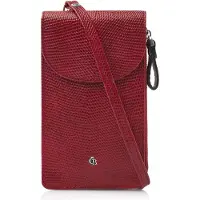 Castelijn & beerens Mobiel telefoonhoesje Leer 10.5 cm rood