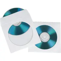 Hama Cd Pap. Sleeves Wit 50P.