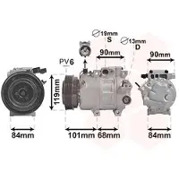 VAN WEZEL 8200K237 Aircopomp