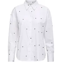 JDY Blouse zwart / wit