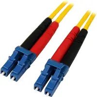 StarTech.com .COM 4 meter singlemode 9/125 duplex LSZH LC-naar-LC OS1 glasvezelnetwerkkabel - geel