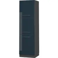 Vicco Fame-Line Ovenombouwkast – 60 cm Donkerblauw hoogglans