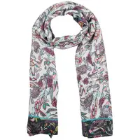 Desigual Sjaal FOU BOHO RECTANGLE dames One size