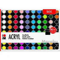 Marabu Acrylfarbe Set Basic