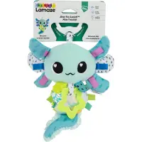 Tomy Alise de Axolotl - Grijp- en bijtspeelgoed - Educatief Babyspeelgoed - Knuffel - Spelen en ontdekken