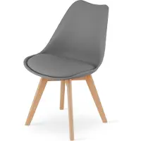 Leobert Stoel - - Mark - Grafiet - 49 x 43 x 82 cm