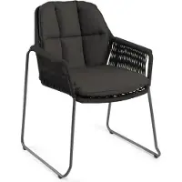 Tierra Outdoor Eettafelstoel Rivera Zwart