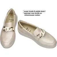 Solidus -Dames - off-white/ecru/parel - ballerina's & mocassins - maat 36.5