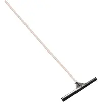 Betra Vloertrekker/douchetrekker voor water - rubber - 100 cm - met houten steel van 130 cm