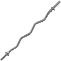 Tunturi Curl Alanhead Z Bar 120 Cm Zilver 7 kg