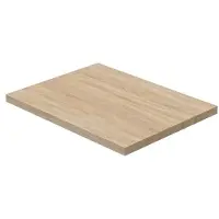 Tiger Wasblad s-line zonder uitsparingen 60 cm licht eik