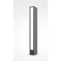 Maytoni Hof LED landschapsverlichting, 12W, grafiet, IP65, warm wit