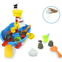 Jamara Zand- En Watertafel Junior 29,5 X 58 Cm Blauw 21-delig