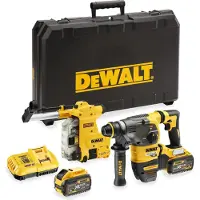 DeWalt DCH335X2, zwart, geel, 3 cm, 1000 omwentelingen per minuut, 3,5 Joule, 4480 slagen per minuut, 1,3 cm