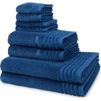 Vossen 2 X zeep- 2 X gast- 2 X douche- 2 X handdoek in een set Vienna Style Supersoft
