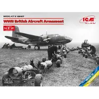 ICM Modelbouwpakket Militaire voertuigen - 48407 WWII British Aircraft Armament Plastic - 1:48 - Modelbouw