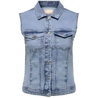 ONLY Bodywarmer 'CARWespa' blauw denim