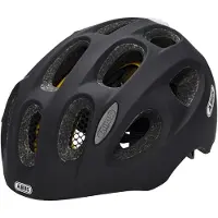 ABUS Youn-I MIPS Fietshelm Kinderen, zwart Hoofdomtrek M | 52-57cm