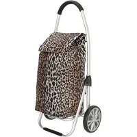 Beagles Alberic Shopping Trolley leopard