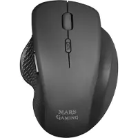 Mars Gaming MMWERGO muis Rechtshandig RF Draadloos Mechanisch 3200 DPI (Draadloze), Muis, Zwart