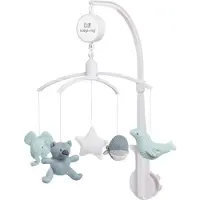 Babys Only Muziekmobiel stonegreen/mint/wit