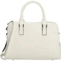 DeBoerLederwarenEnBijoux Charm London Handtas / Schoudertas M Chelsea Wit