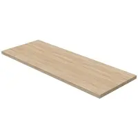 Tiger Wasblad s-line zonder uitsparingen 120 cm licht eik