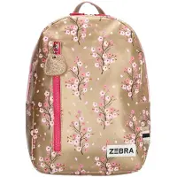 Zebra trends Girls Rugzak Flower goud