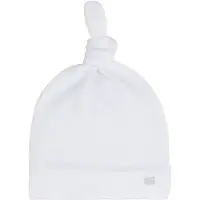 Babys Only Knoopmutsje Pure wit - 3-6 mnd