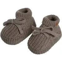 Babys Only Slofjes teddy Soul mokka - 3-6 mnd