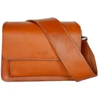 O MY BAG Harper Crossbody Mini cognac damestas
