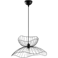 Opviq Hanglamp Farac 6390, dimbaar, zwart, Woon-/ Eetkamer, metaal, hanglamp