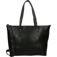 Enrico Benetti Caen 66625 Shopper / laptoptas met tabletvak en 15" laptopvak - Zwart