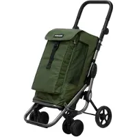 Playmarket Go Up Premium Boodschappentrolley groen