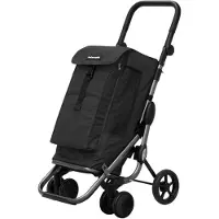 Playmarket Go Up Premium Boodschappentrolley zwart