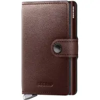 Secrid Miniwallet Portemonnee Dusk dark brown