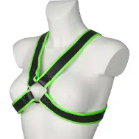 Ouch! Glow in the Dark - Gekruist Harnas