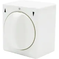 Inprojal Jaloezieschakelaar Wit Opbouw 230V 2P