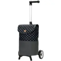 Andersen Unus Shopper Fun Dukko black boodschappentrolley