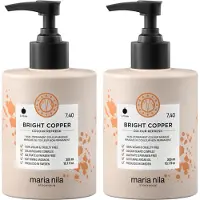 Maria Nila Color Bomb Colour Refresh 7.4 Bright Copper Kleurmasker - 300ml | Kleur Opfrissen