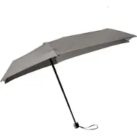 Senz Micro Manual Opvouwbare Stormparaplu silk grey