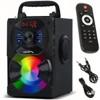 Audiocore AC730 Draagbare bluetooth luidspreker Draadloos 11W Uitgangsvermogen/ Radio / SD / MMC / Aux-in / USB / Verlichting / Afstandsbediening / Handvat