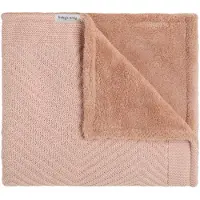 Babys Only cotdeken teddy Grace Blush - 100 x 135 cm - 50% katoen, 50% acryl