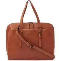 DR Amsterdam Tampa Werktas I camel damestas