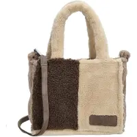 Zebra trends Teddy Denise Handbag darkbrown handtas dames