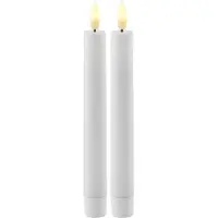 Sirius Home Sille midi LED kaarsen - 2 st - wit