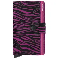 Secrid Mini Wallet Portemonnee Zebra Fuchsia