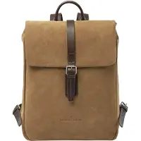 Castelijn & beerens Veneto Zakelijke rugzak RFID-bescherming Leer 39 cm Laptop compartiment grijs