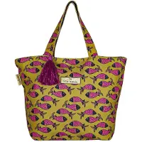 Little legends Beach Bag Fish Indian pink